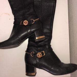 Tory Burch Riding Boots Size 5.5